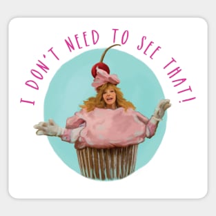 Valerie Cherish Cupcake Sticker